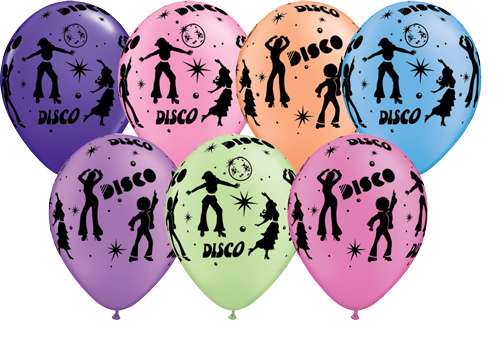 Disco Party Balloons - Click Image to Close